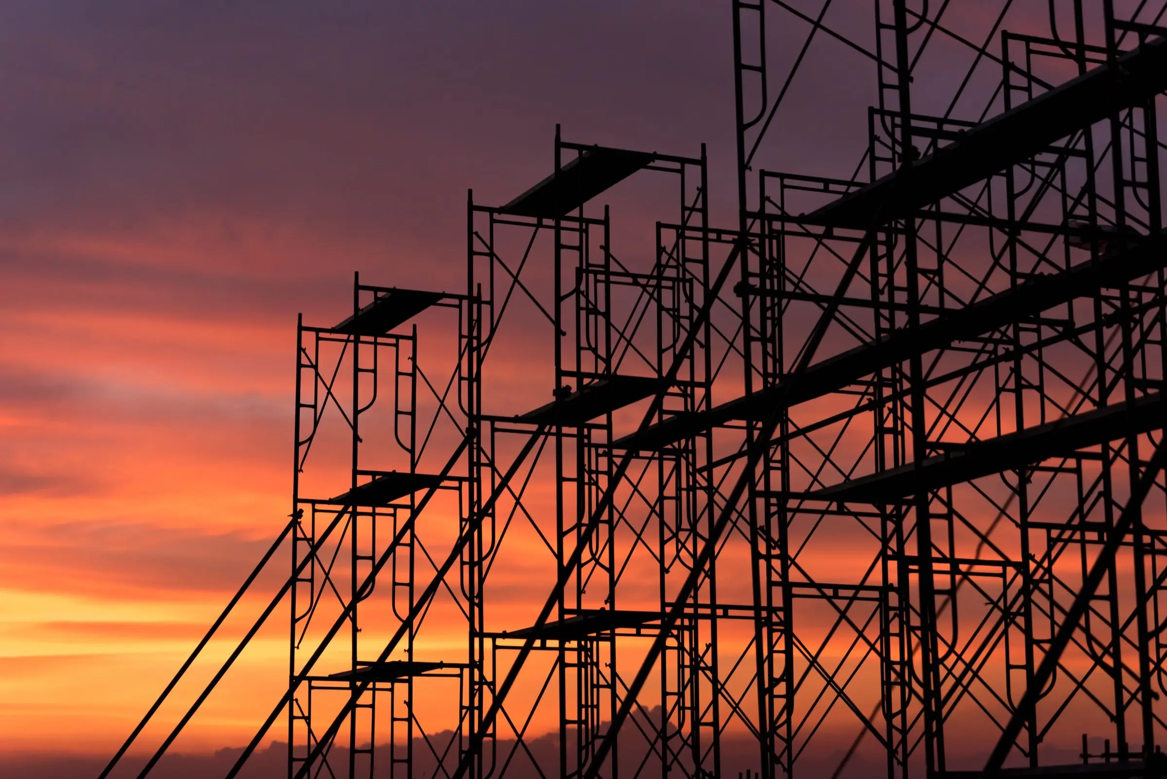 Expert Level Échafaudage au téléphone pour conseiller un client