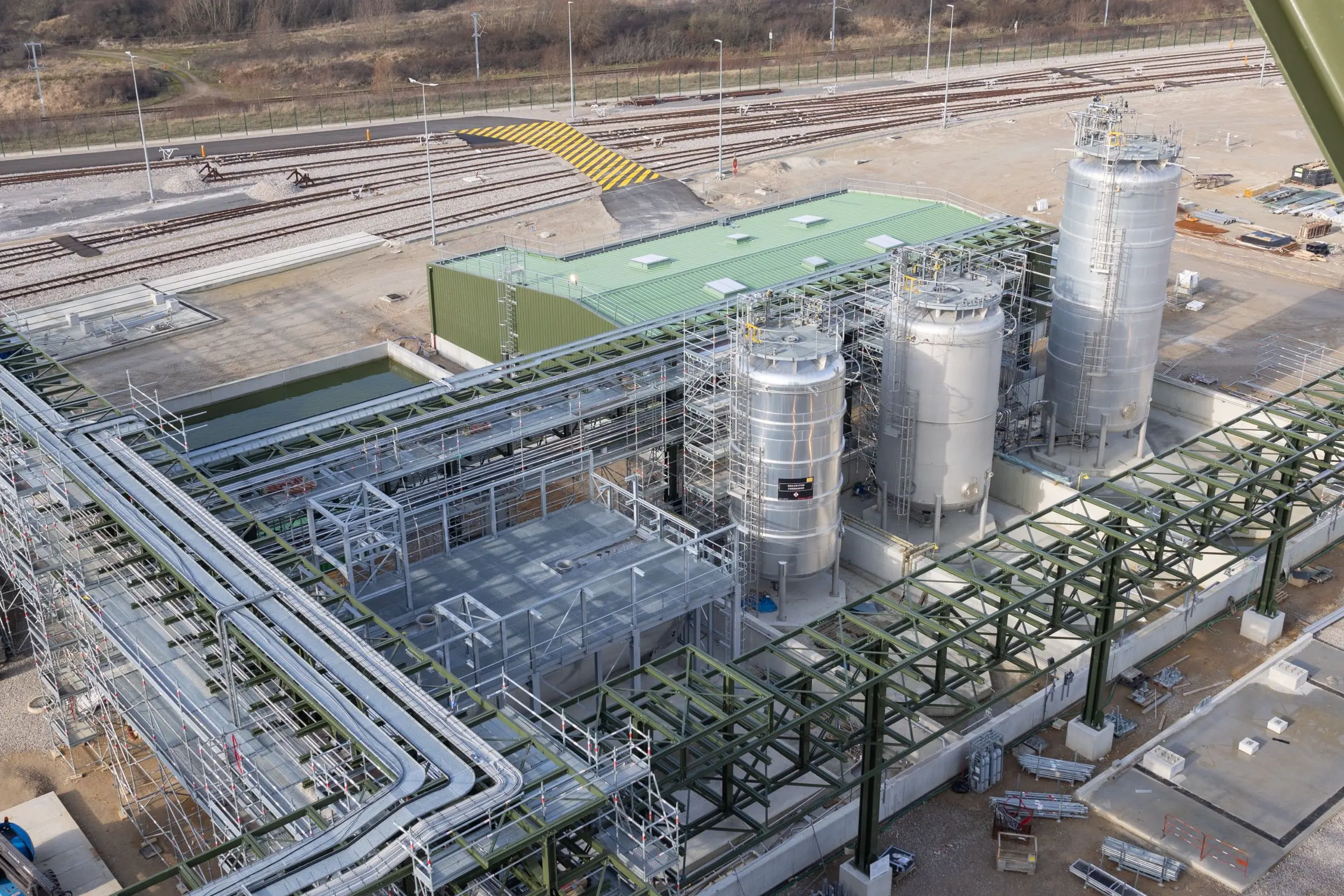 Équipe Level Échafaudage certifiée MASE sur un site industriel